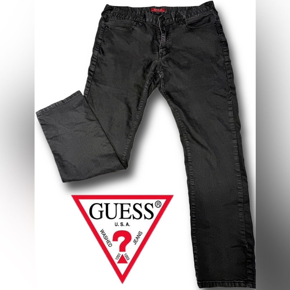GUESS Men's Dark Jeans